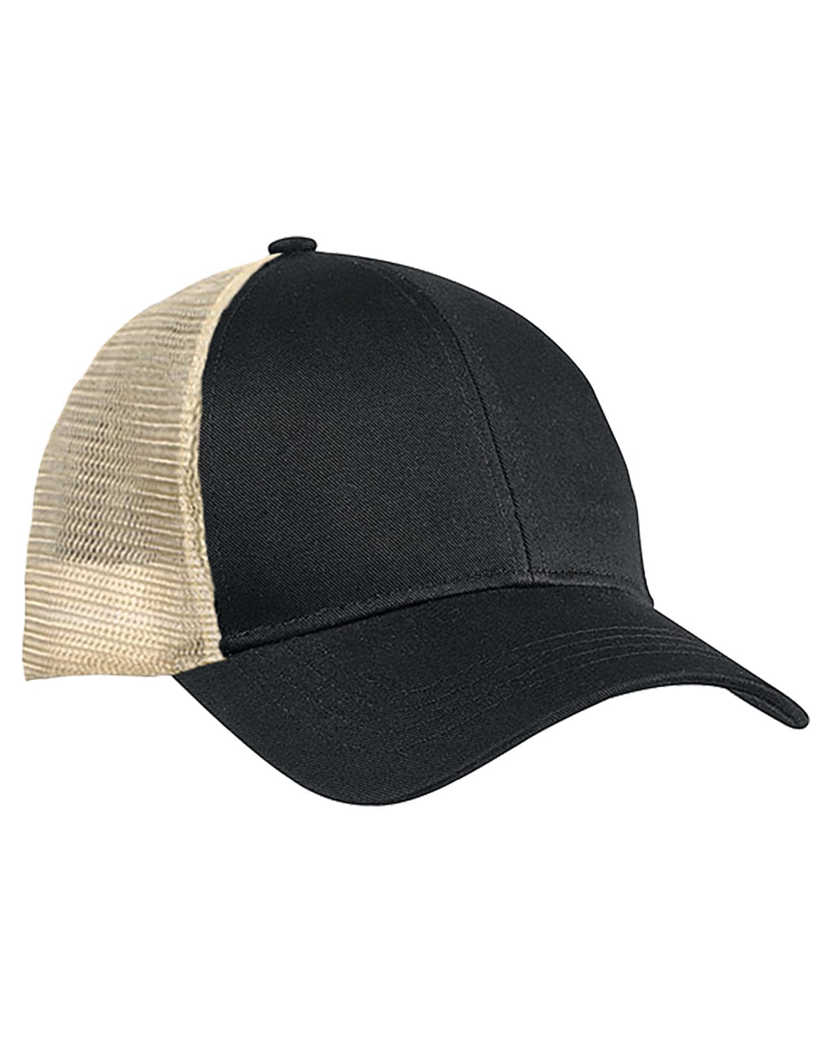 econscious Headwear OS / Black/ Oyster econscious EC7070: Eco Trucker Organic/Recycled Hat