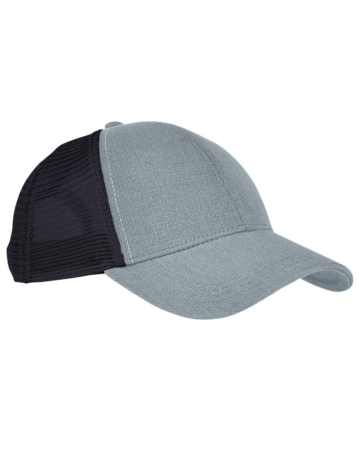 econscious Headwear OS / Charcoal/ Black econscious EC7093: Trucker Polyester Mesh Cap