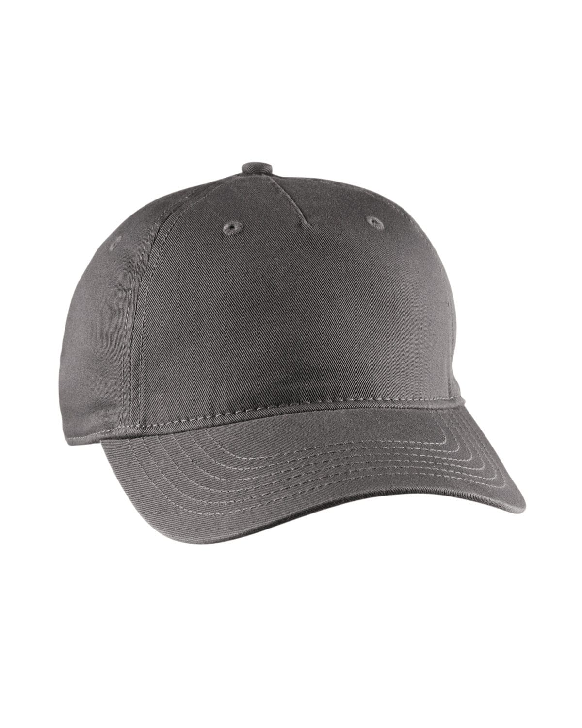 econscious Headwear OS / Charcoal econscious EC7087: Twill 5-Panel Unstructured Hat
