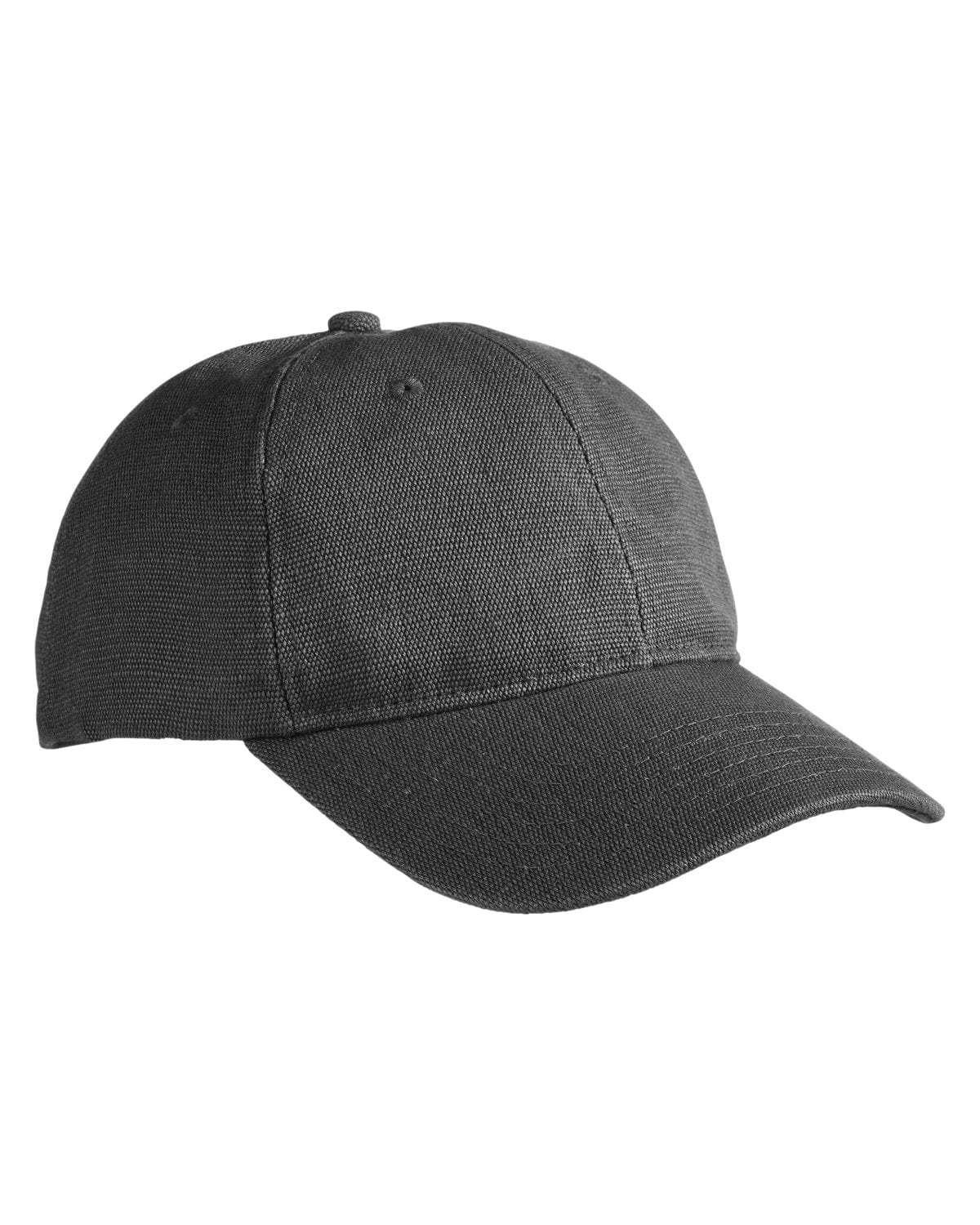 econscious Headwear OS / Charcoal econscious EC7091: Washed Hemp Unstructured Baseball Cap