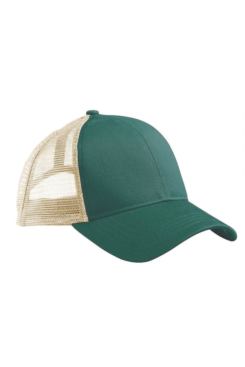 econscious Headwear OS / Emer Frst/ Oystr econscious EC7070: Eco Trucker Organic/Recycled Hat
