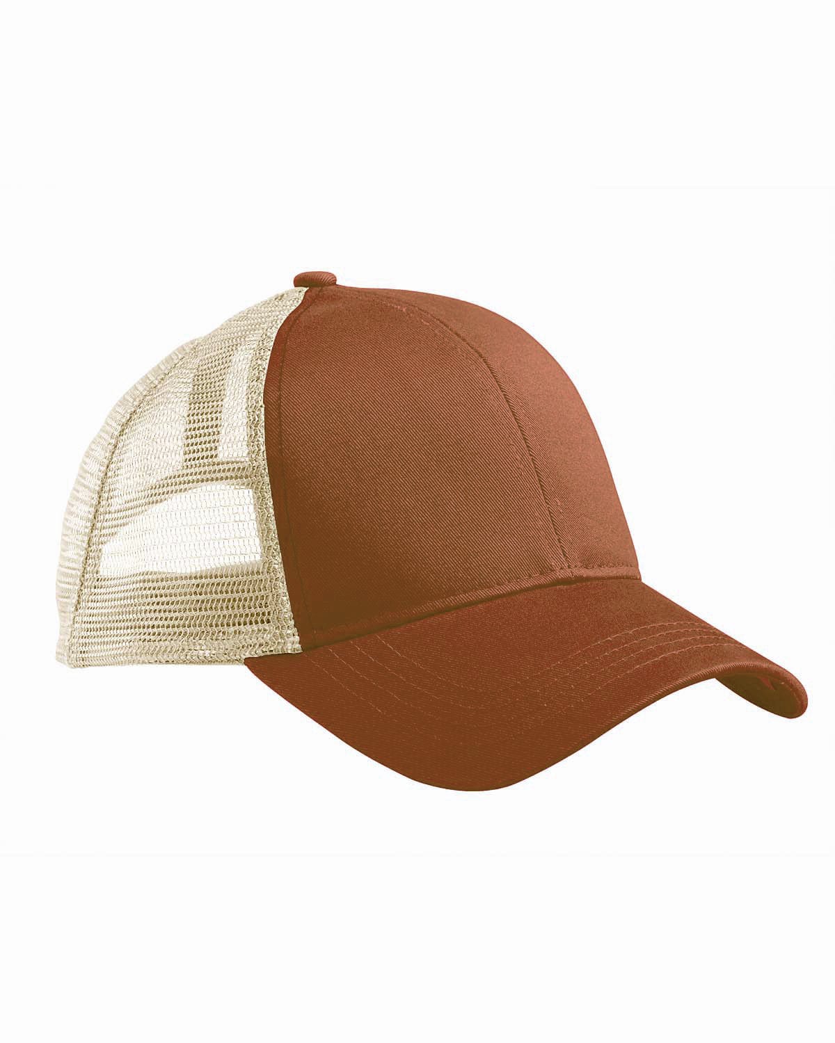 econscious Headwear OS / Leg Brwn/ Oyster econscious EC7070: Eco Trucker Organic/Recycled Hat