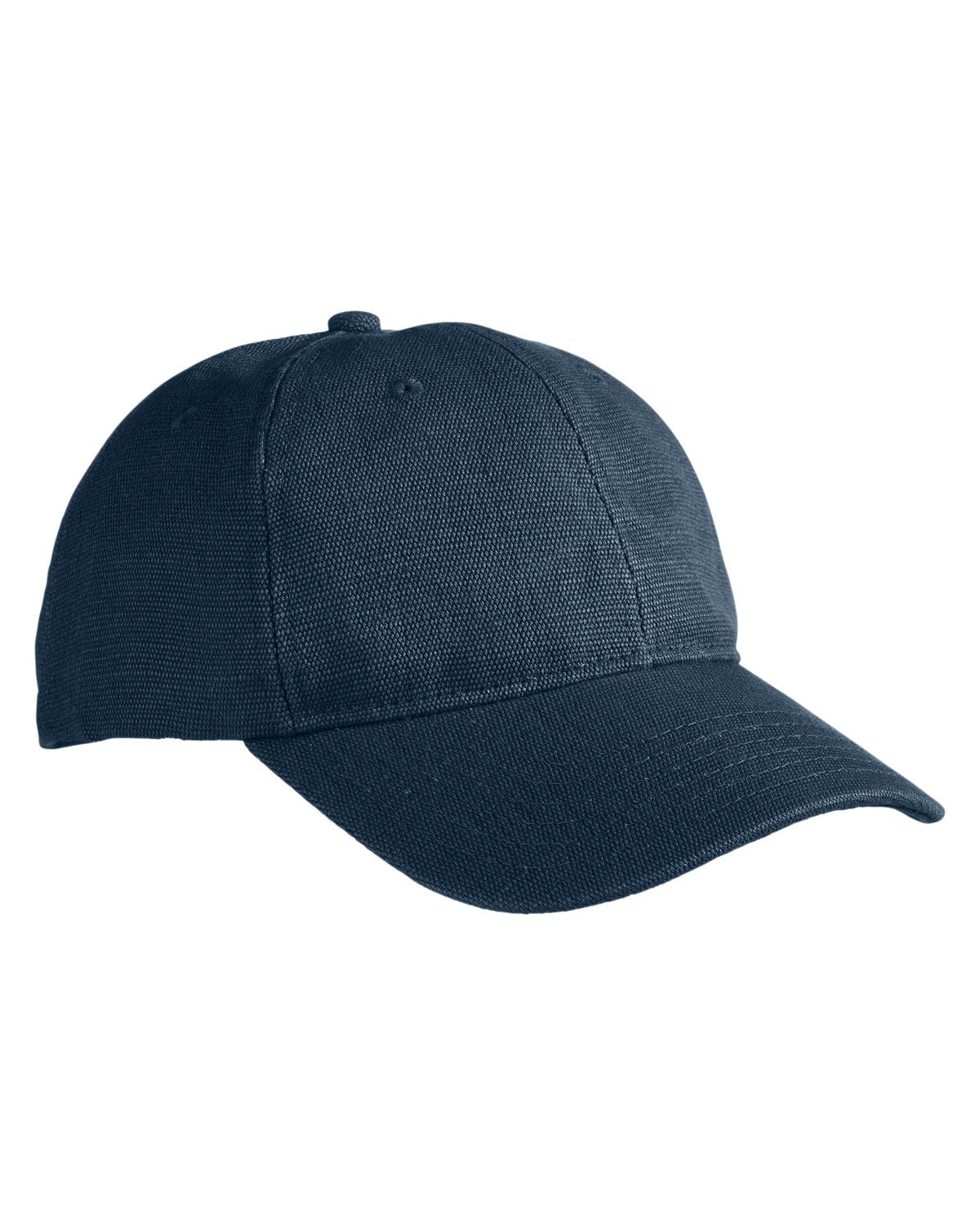econscious Headwear OS / Navy econscious EC7091: Washed Hemp Unstructured Baseball Cap
