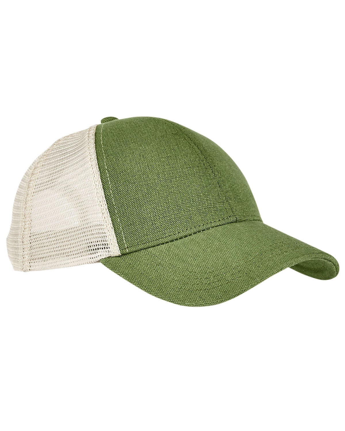 econscious Headwear OS / Olive/ Oyster econscious EC7093: Trucker Polyester Mesh Cap