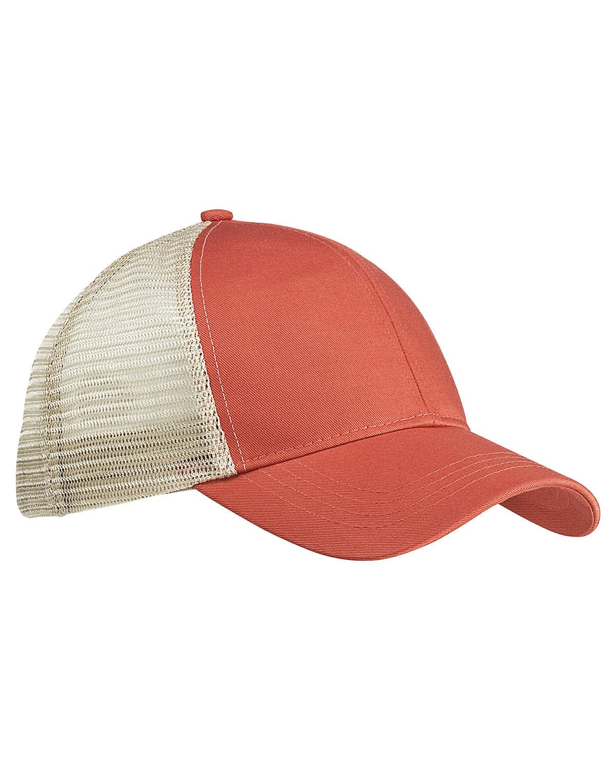 econscious Headwear OS / Orng Poppy/ Oyst econscious EC7070: Eco Trucker Organic/Recycled Hat