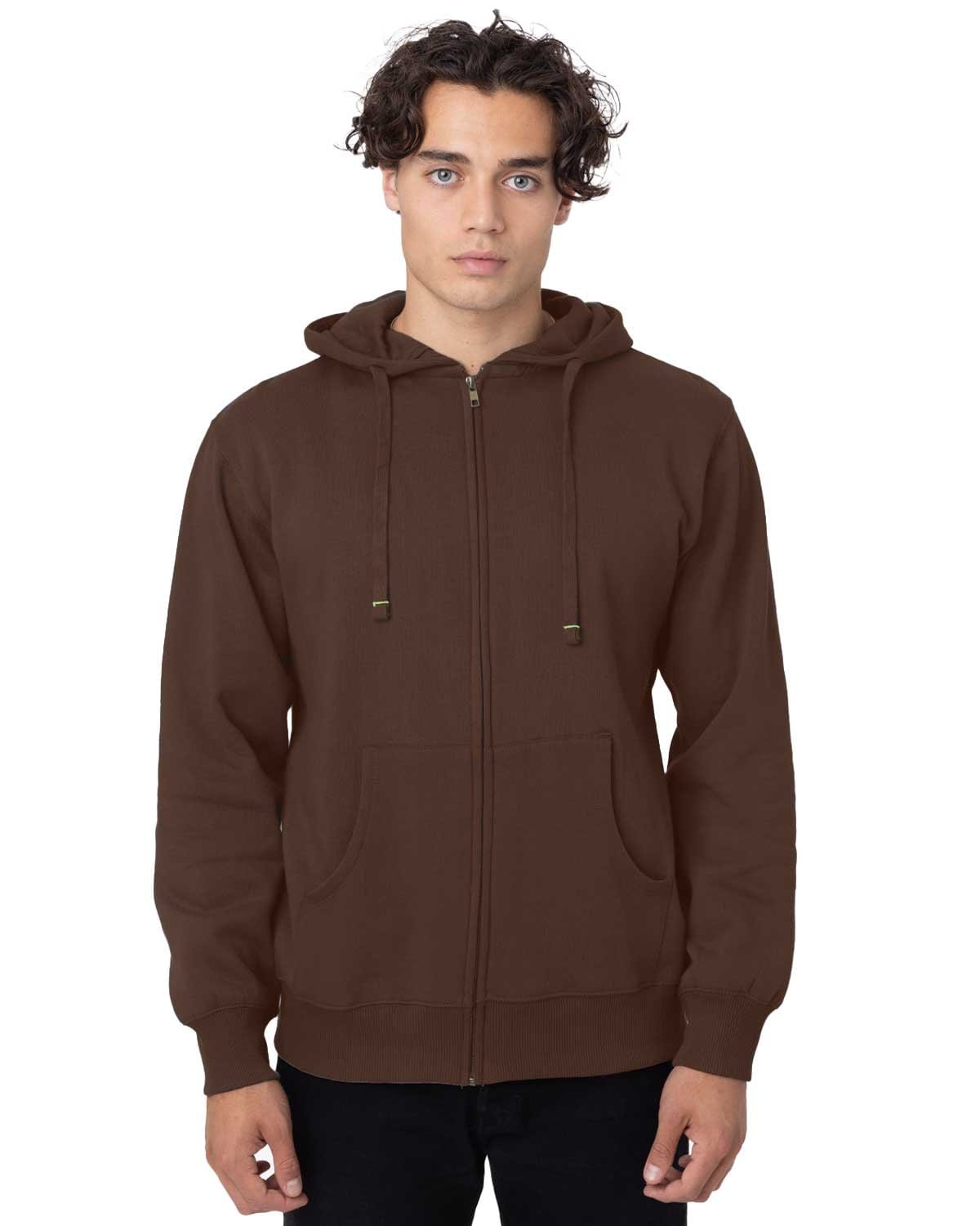 econscious Sweatshirts/Fleece S / Earth econscious EC5650: Men's 9 oz. Organic/Recycled Full-Zip Hood