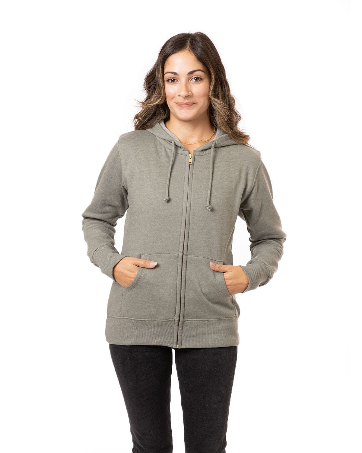 econscious Sweatshirts/Fleece S / Military Green econscious EC4580: Ladies' Organic/Recycled Sweatshirt