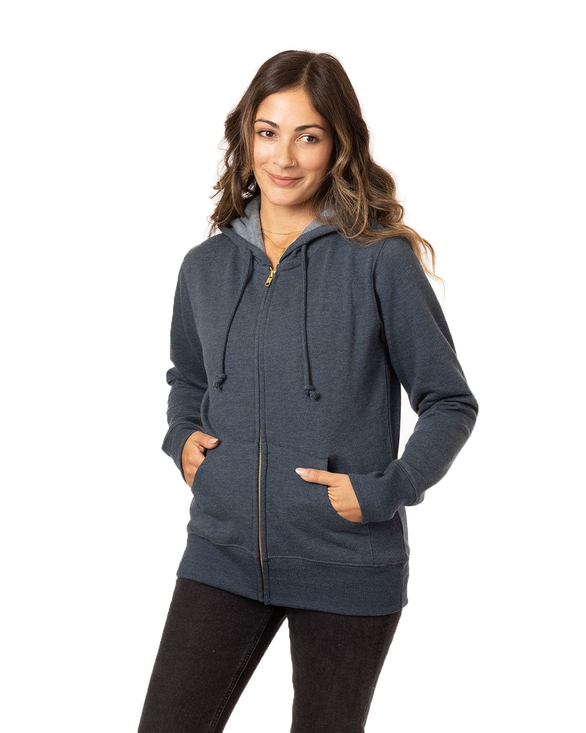 econscious Sweatshirts/Fleece S / Water econscious EC4580: Ladies' Organic/Recycled Sweatshirt