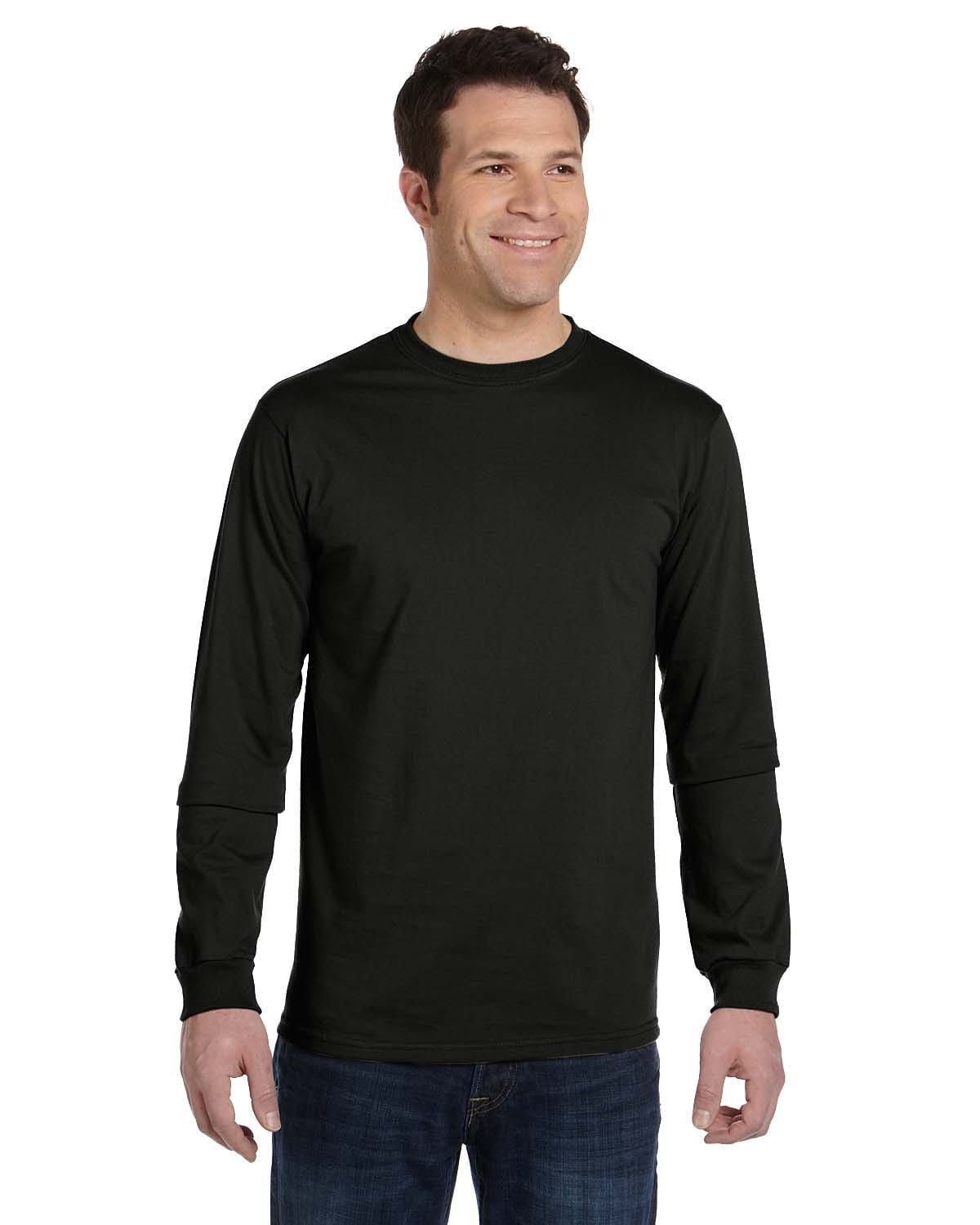 econscious T-Shirts S / Black econscious EC1500: Men's 100% Organic Cotton Long-Sleeve Tee