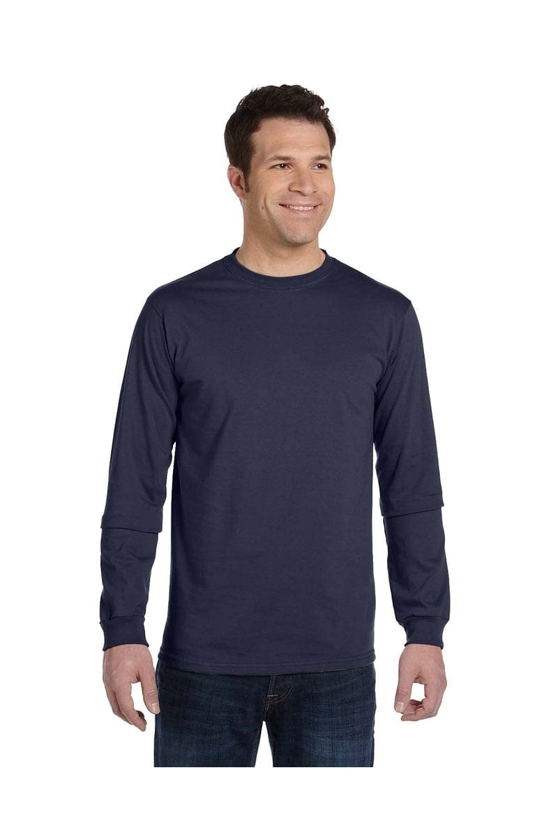 econscious T-Shirts S / Pacific econscious EC1500: Men's 100% Organic Cotton Long-Sleeve Tee