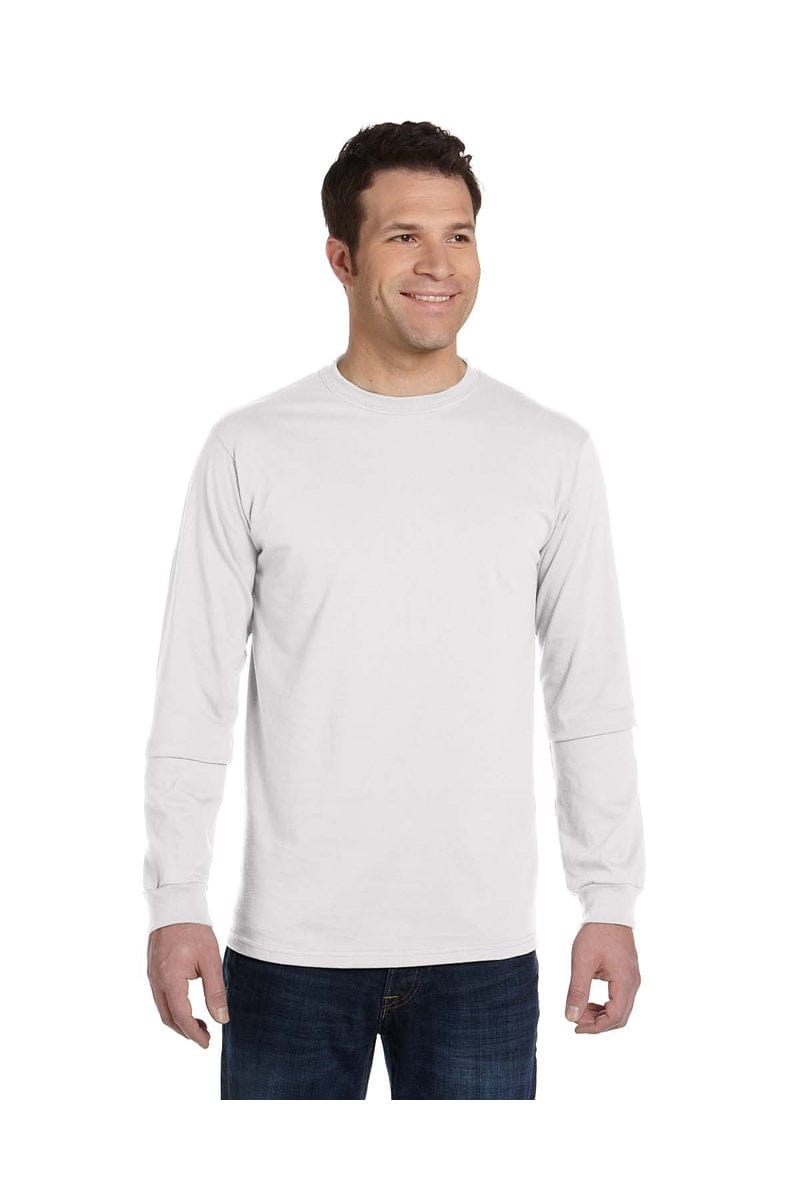 econscious T-Shirts S / White econscious EC1500: Men's 100% Organic Cotton Long-Sleeve Tee