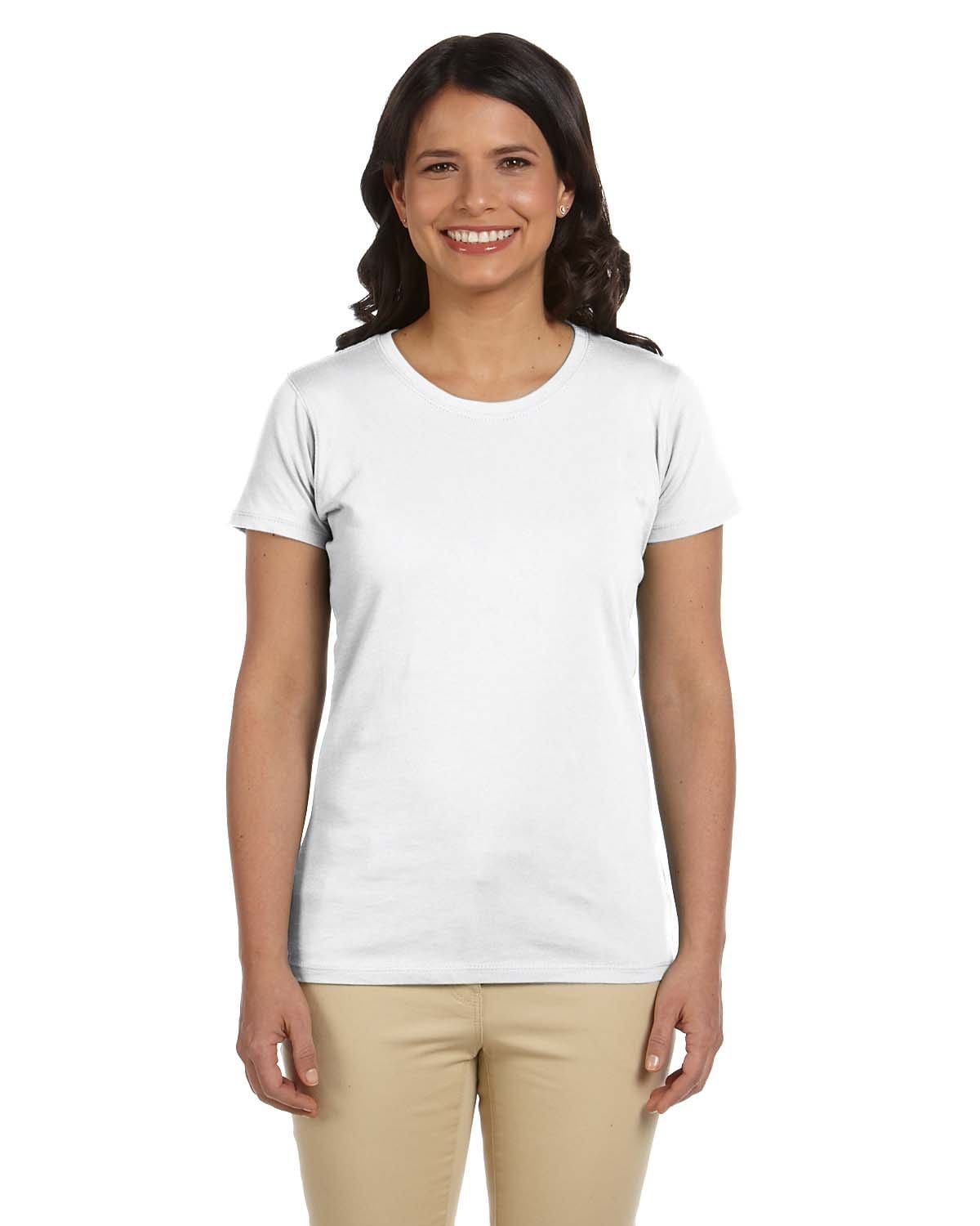 econscious T-Shirts S / White econscious EC3000: Ladies' 100% Organic Cotton Short-Sleeve Tee