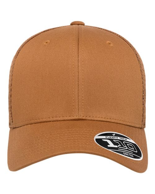 Flexfit 8128 Adjustable / Caramel 110M-110® Mesh-Back Cap
