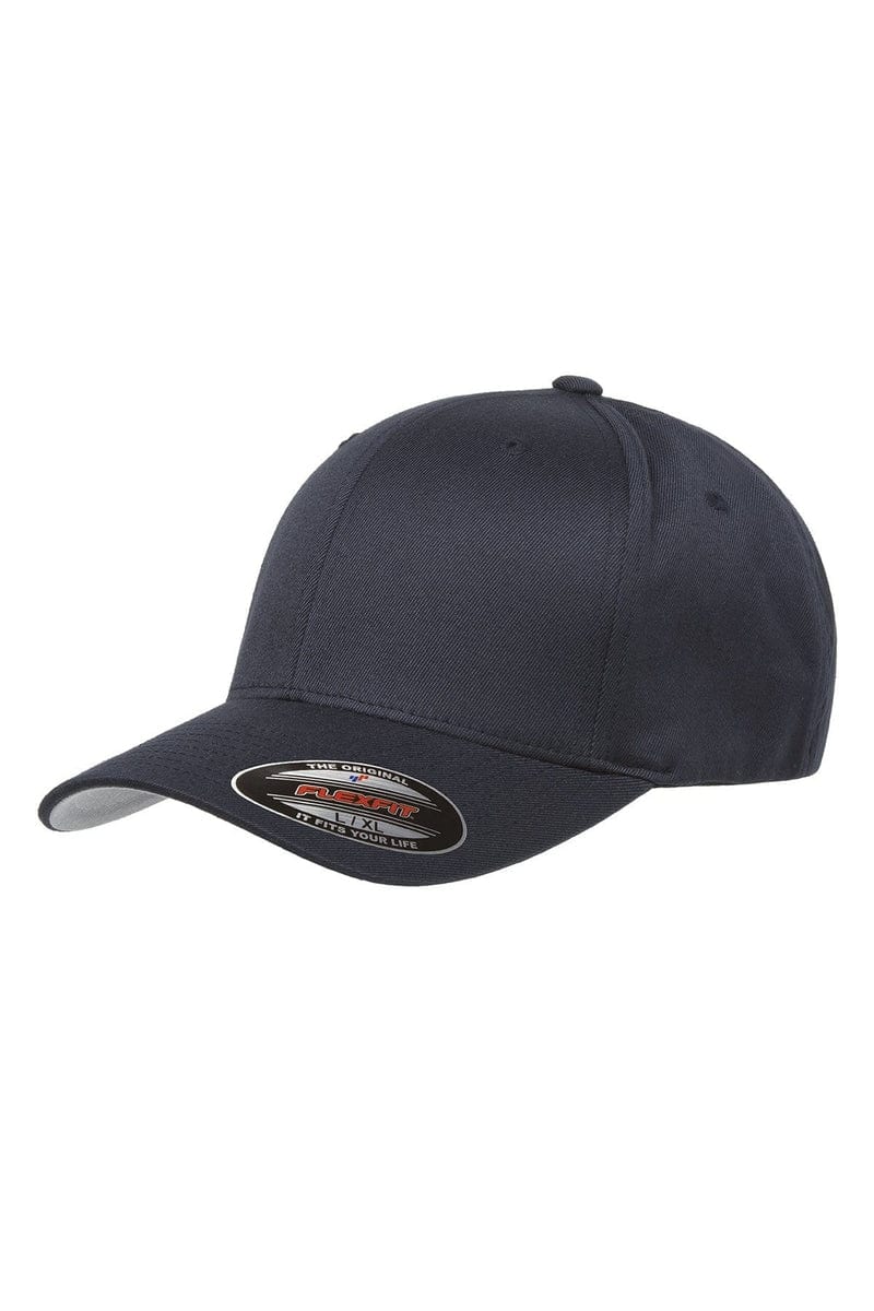 Flexfit Headwear S/M / Dark Navy Flexfit 6277: Adult Wooly 6-Panel Cap