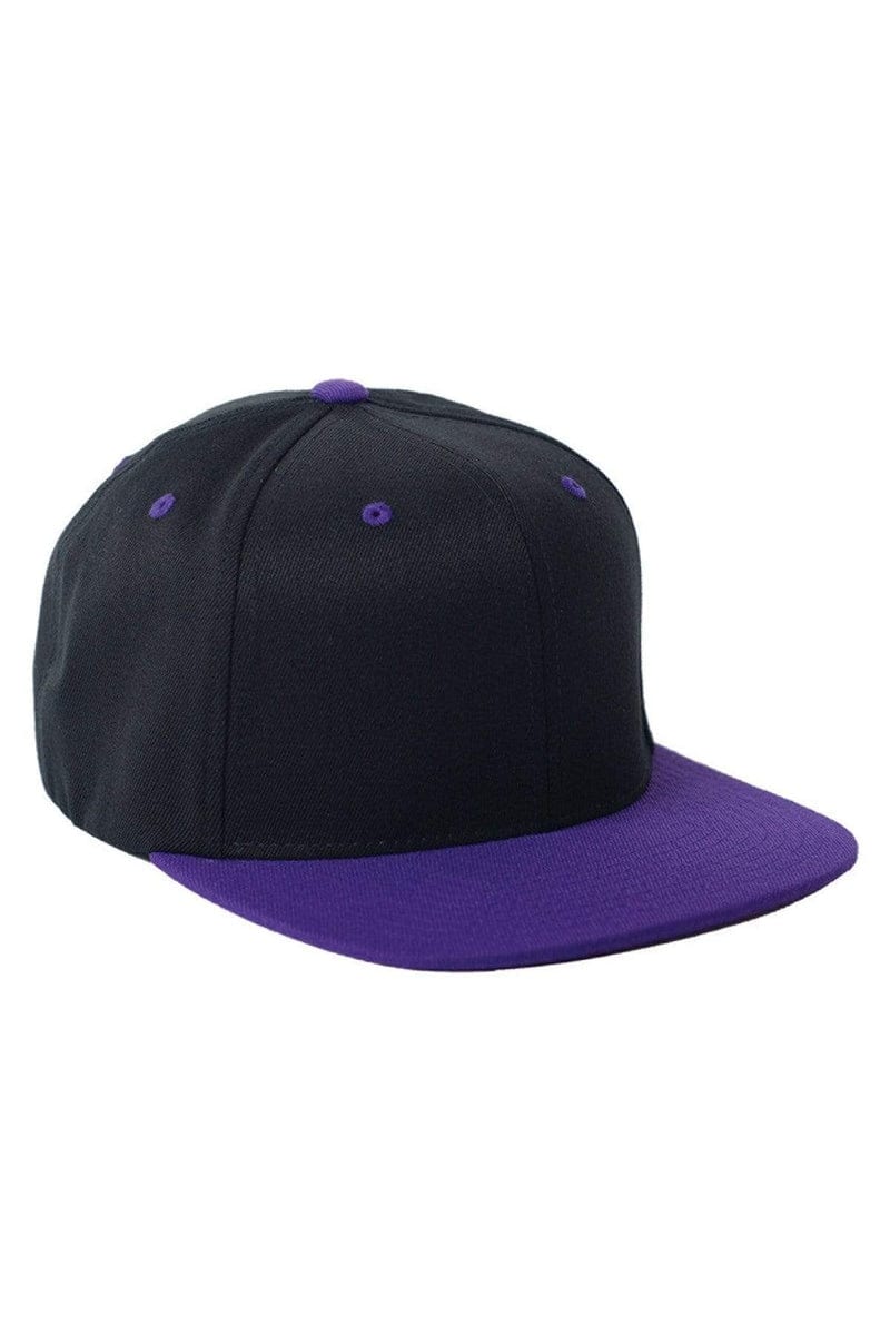 Flexfit Headwear Flexfit 110FT: Adult Wool Blend Snapback Two-Tone Cap