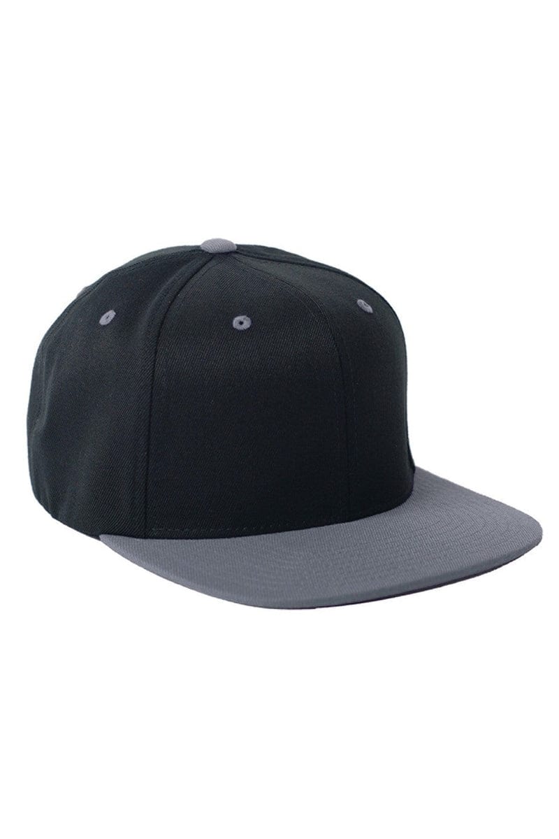 Flexfit Headwear Flexfit 110FT: Adult Wool Blend Snapback Two-Tone Cap