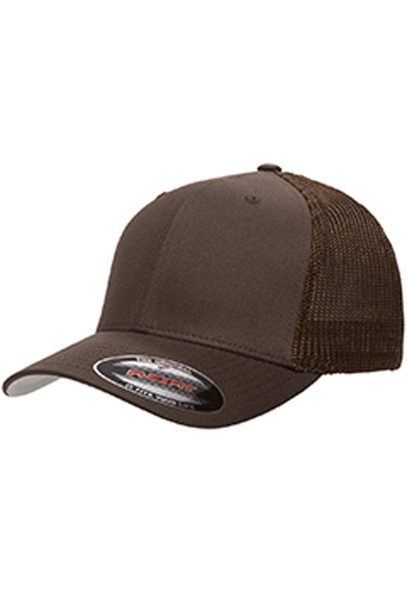 Flexfit Headwear Flexfit 6511: Adult 6-Panel Trucker Cap