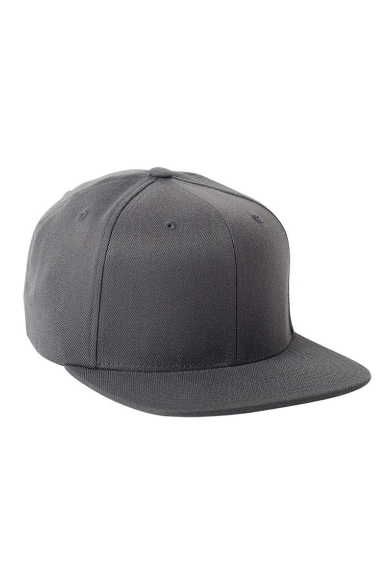Flexfit Headwear OS / Dark Grey Flexfit 110F: Adult Wool Blend Snapback Cap