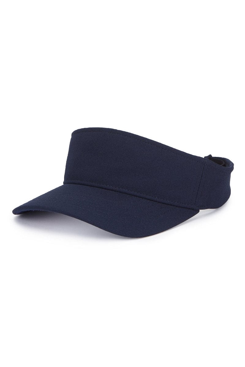 Flexfit Headwear OS / Navy Flexfit Y8110: Adult Cool & Dry Visor