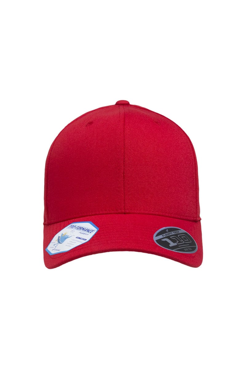 Flexfit Headwear OS / Red Flexfit 110C: Adult Pro-Formance(r) Solid Cap