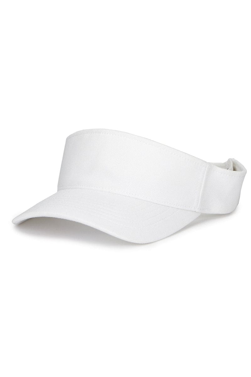 Flexfit Headwear OS / White Flexfit Y8110: Adult Cool & Dry Visor