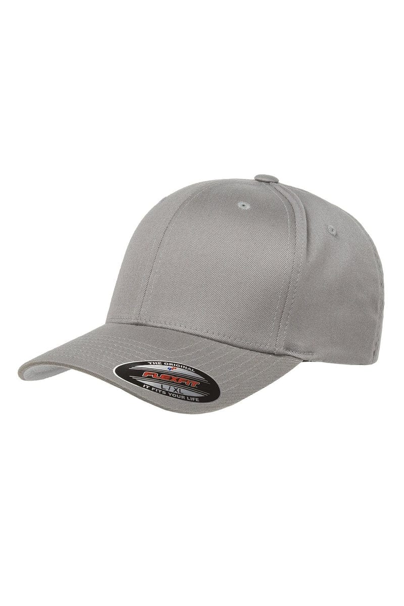 Flexfit Headwear S/M / Grey Flexfit 6277: Adult Wooly 6-Panel Cap