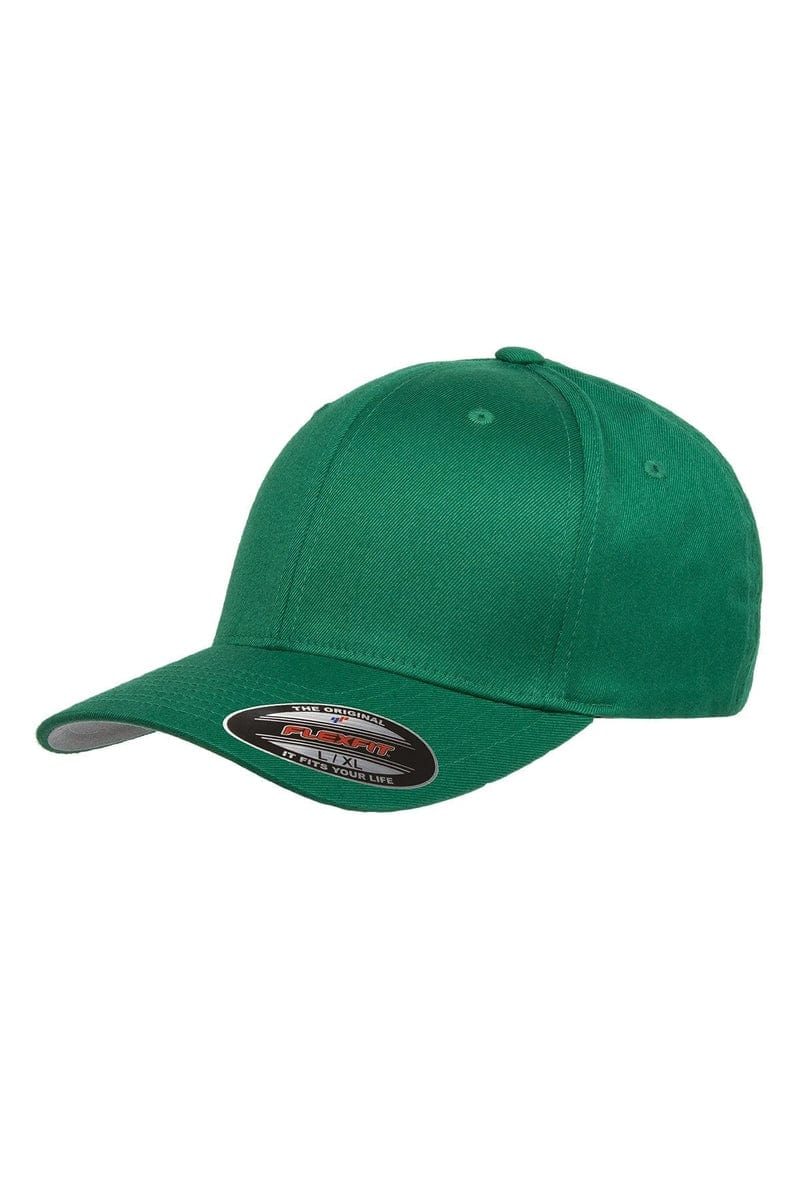Flexfit Headwear S/M / Pepper Green Flexfit 6277: Adult Wooly 6-Panel Cap