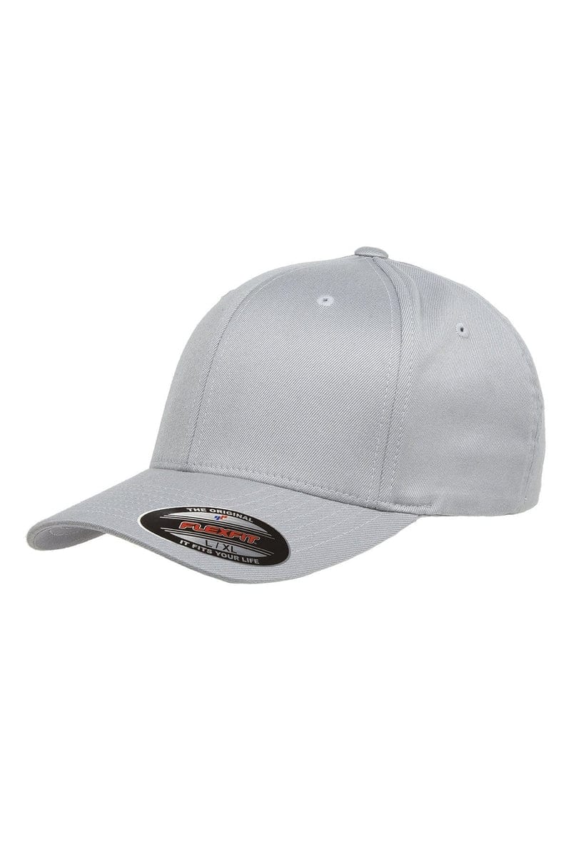Flexfit Headwear S/M / Silver Flexfit 6277: Adult Wooly 6-Panel Cap