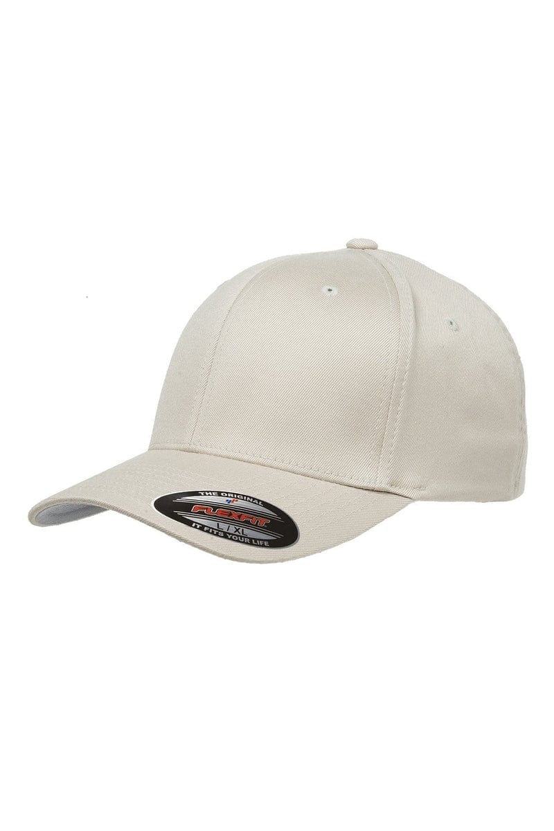 Flexfit Headwear S/M / Stone Flexfit 6277: Adult Wooly 6-Panel Cap