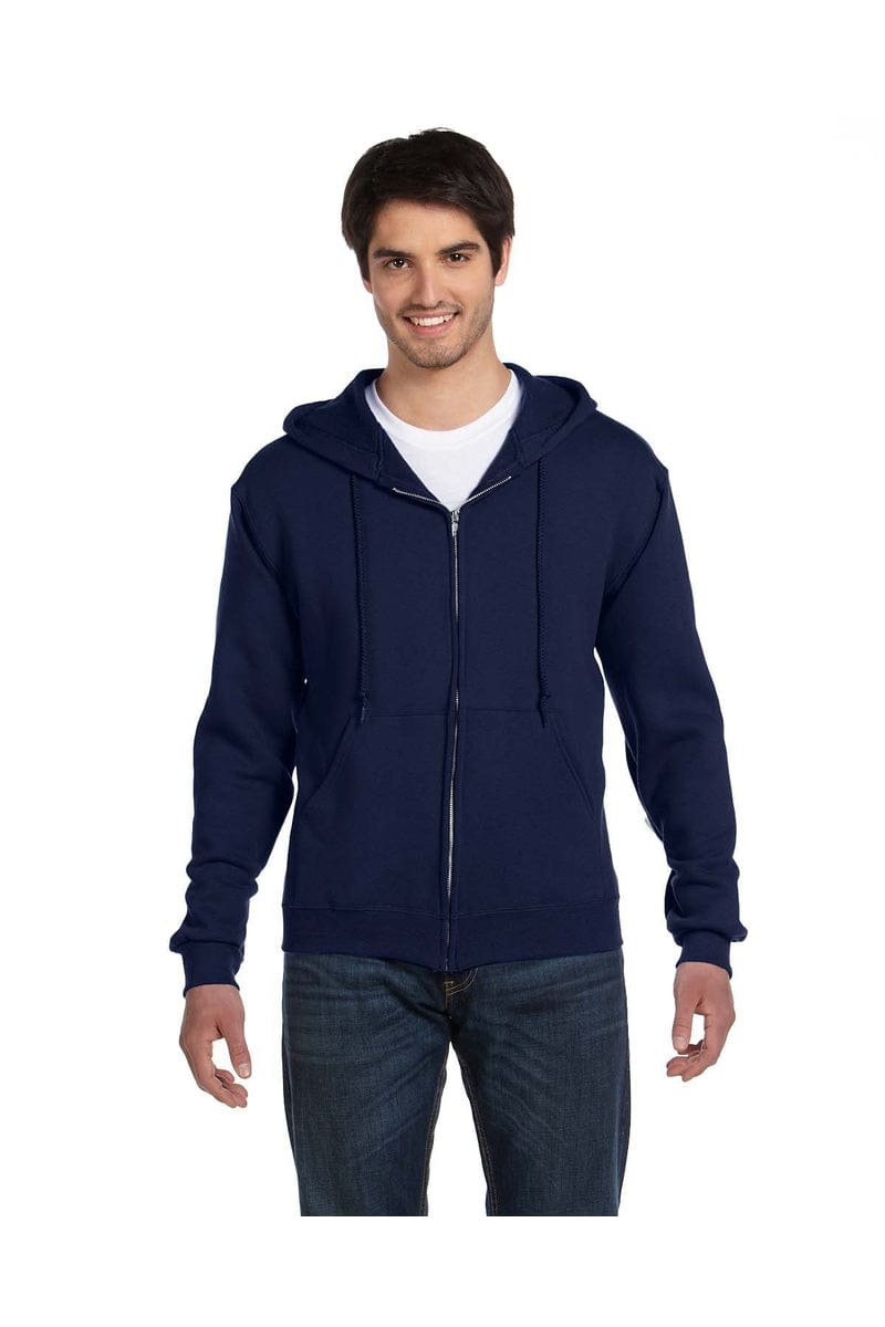 Fruit of the Loom Sweatshirts/Fleece Fruit of the Loom 82230: Adult 12 oz. Supercotton(tm) Full-Zip Hood