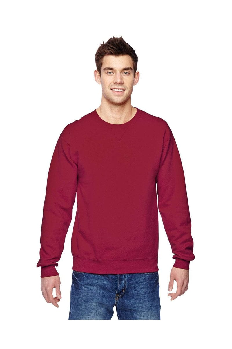 Fruit of the Loom SF72R Adult 7.2 oz. SofSpun r Crewneck Sweatshirt Bulkthreads Bulkthreads