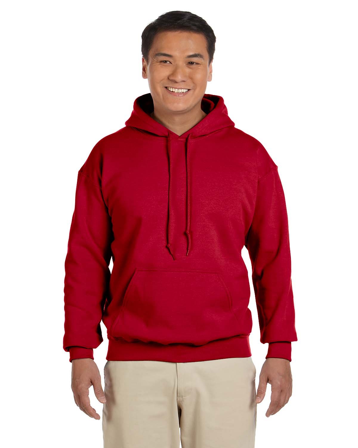 Gildan G185: Adult Heavy Blend™ 50/50 Hooded Sweatshirt-Bulkthreads.com