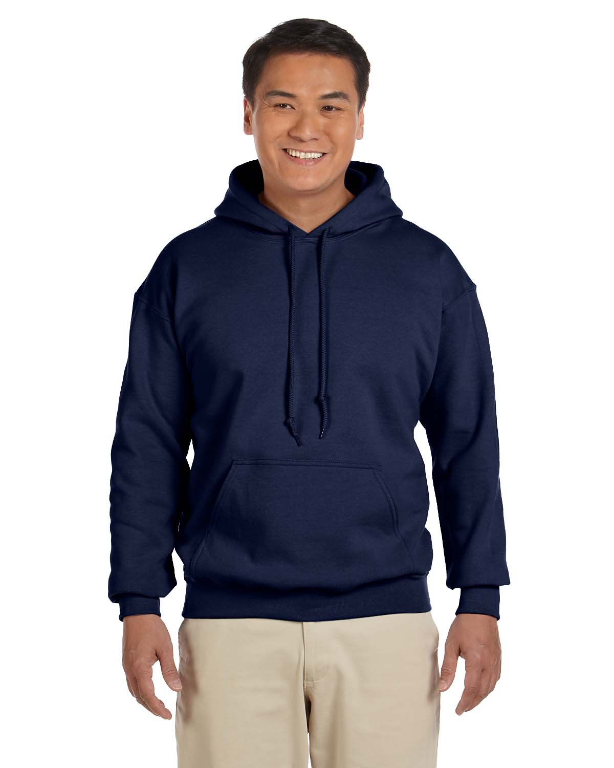 Gildan G185: Adult Heavy Blend™ 50/50 Hooded Sweatshirt-Bulkthreads.com
