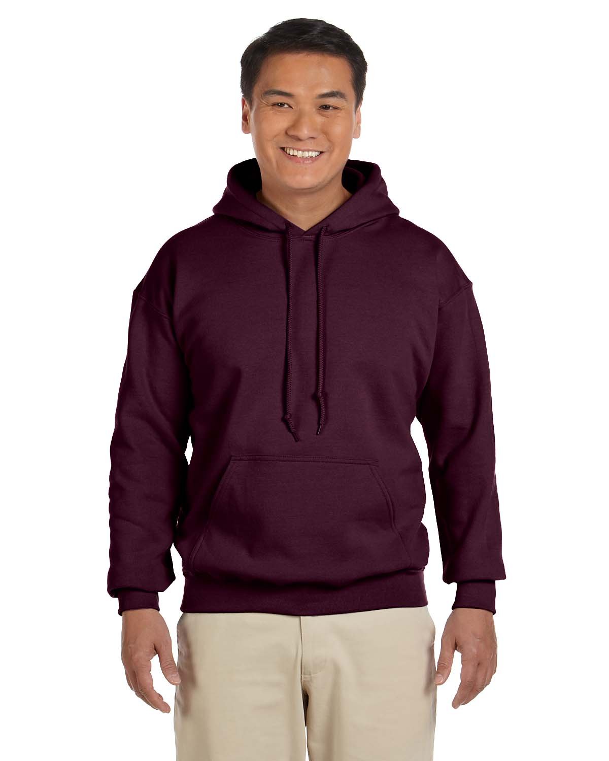 Gildan G185: Adult Heavy Blend™ 50/50 Hooded Sweatshirt-Bulkthreads.com