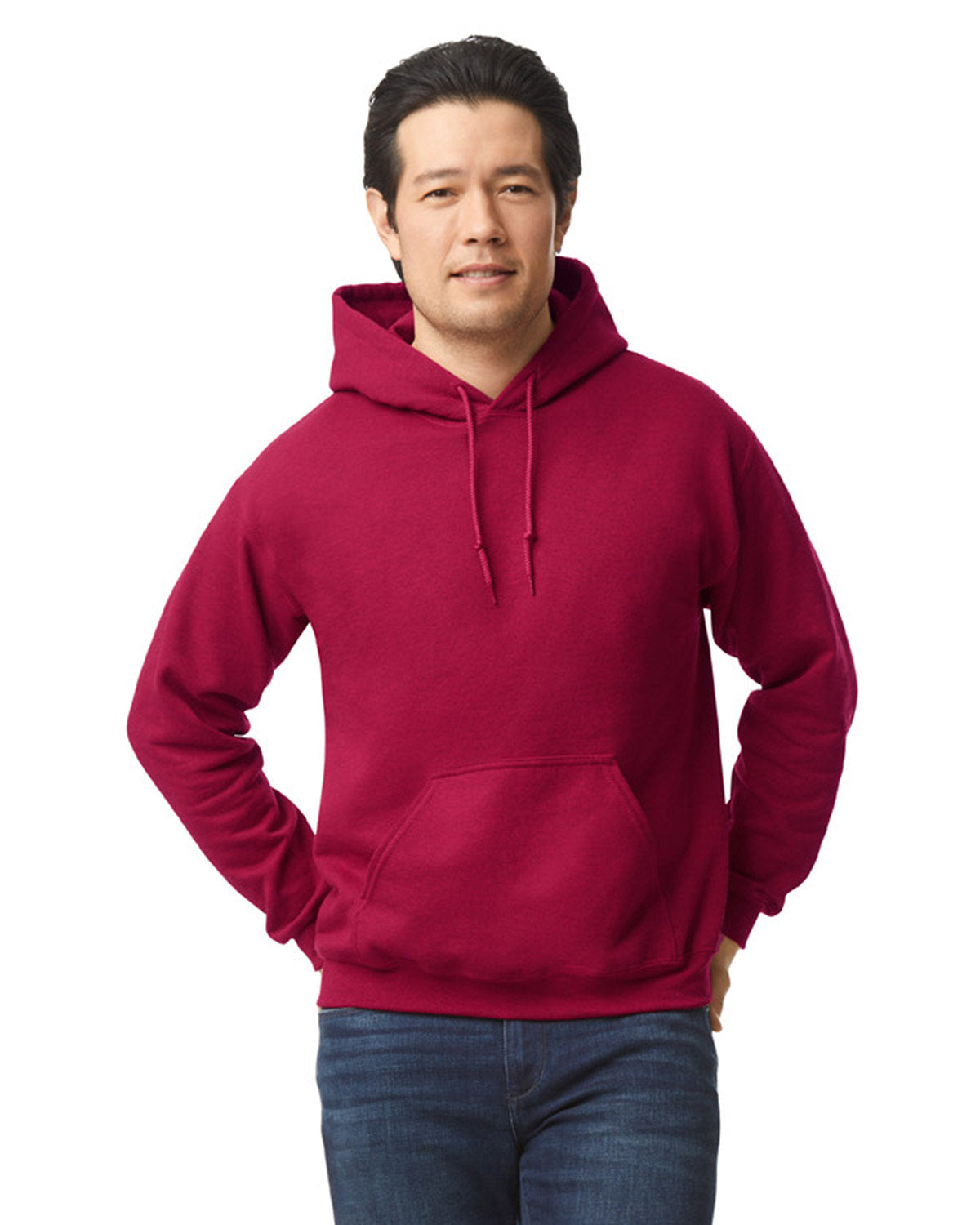 Gildan G185: Adult Heavy Blend™ 50/50 Hooded Sweatshirt-Bulkthreads.com