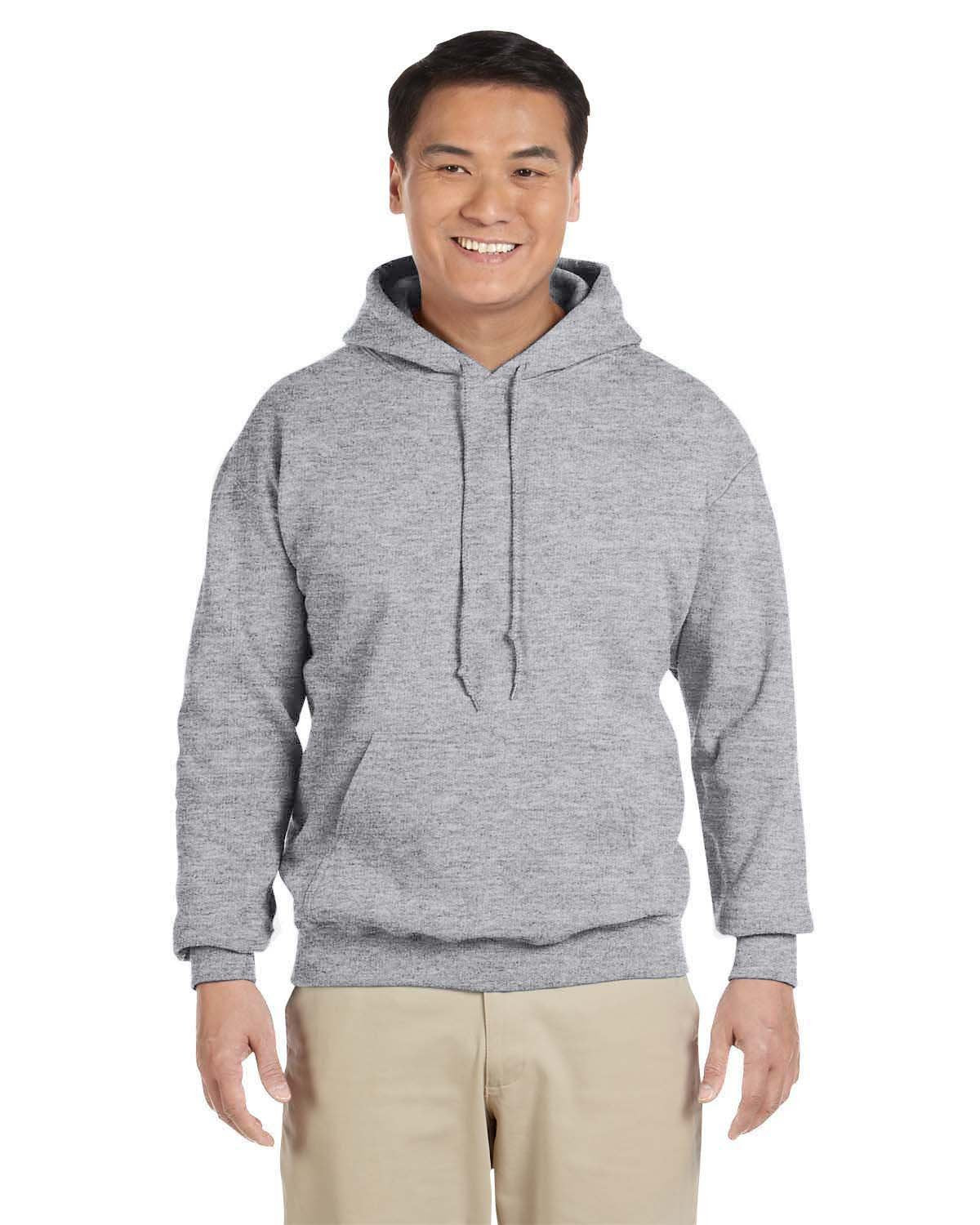 Gildan G185: Adult Heavy Blend™ 50/50 Hooded Sweatshirt-Bulkthreads.com