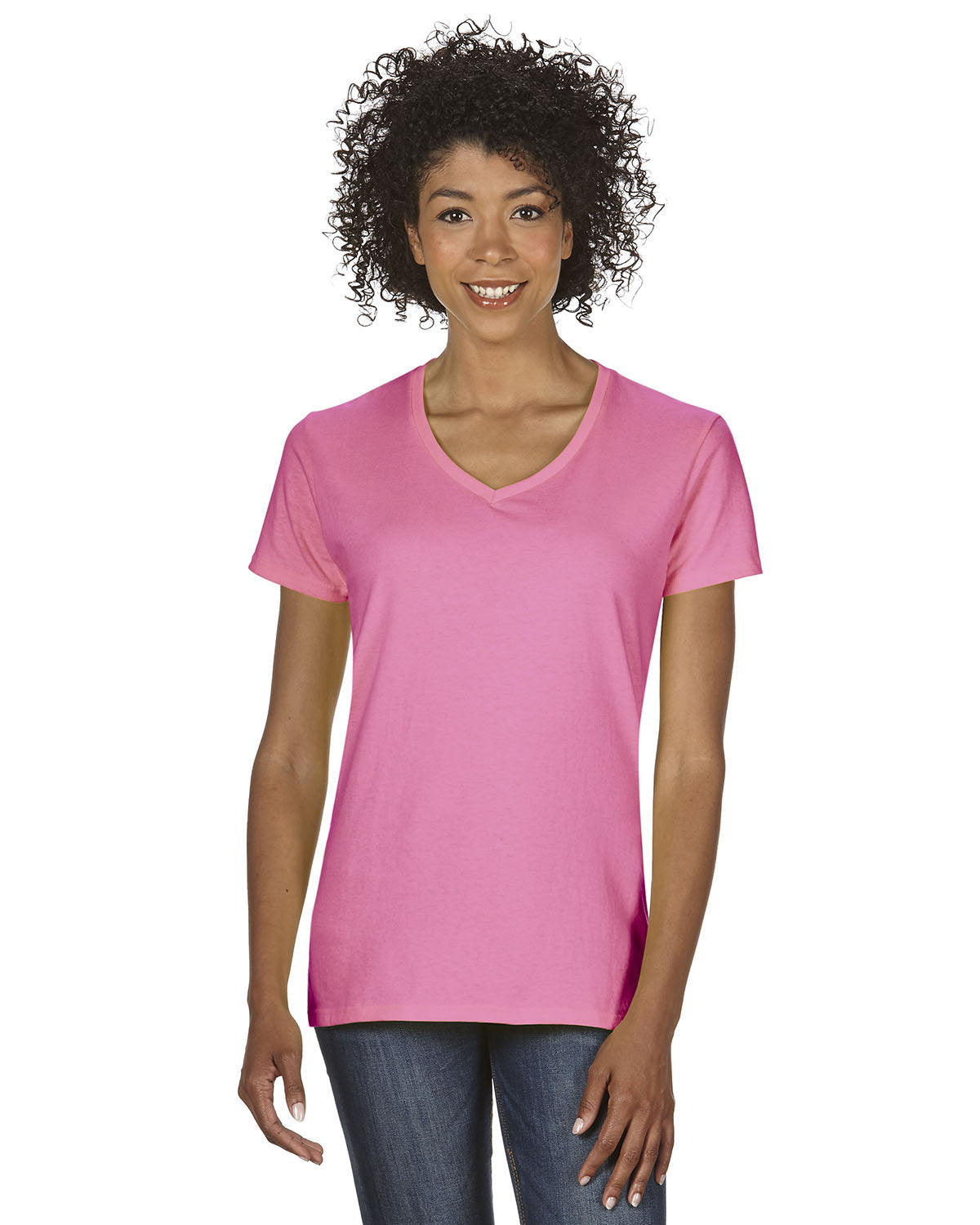 Gildan G500VL: Ladies'  5.3 oz. V-Neck T-Shirt