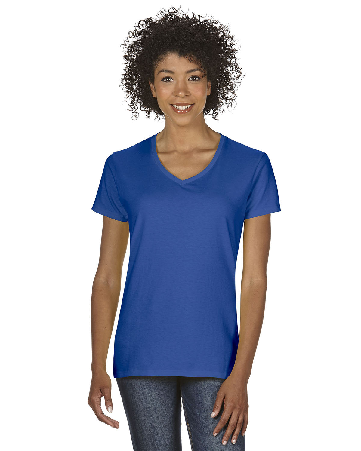 Gildan G500VL: Ladies'  5.3 oz. V-Neck T-Shirt