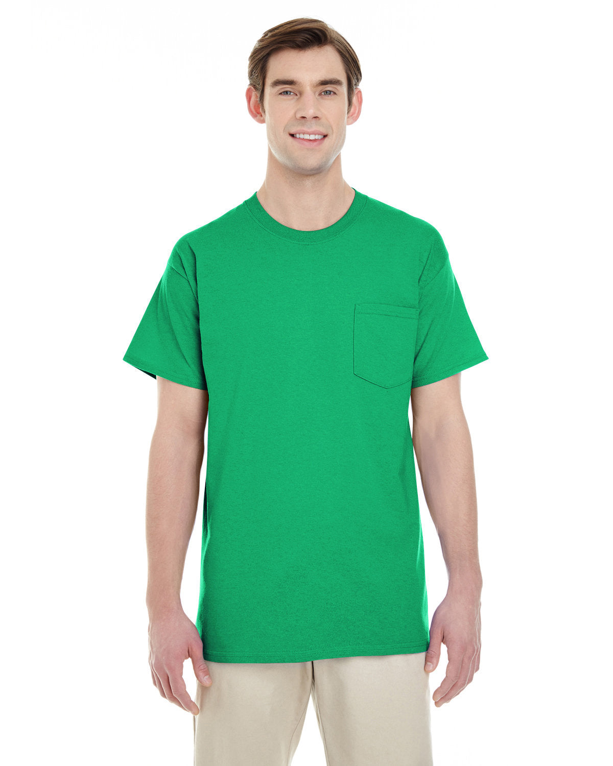 Gildan G530: Adult 5.3 oz. Pocket T-Shirt