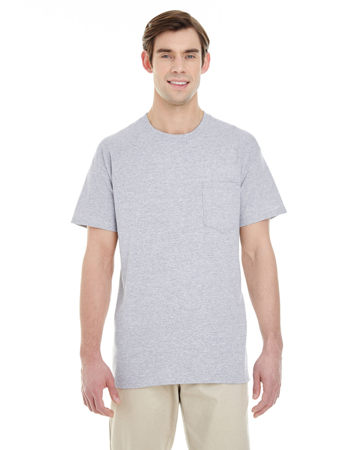 Gildan G530: Adult 5.3 oz. Pocket T-Shirt