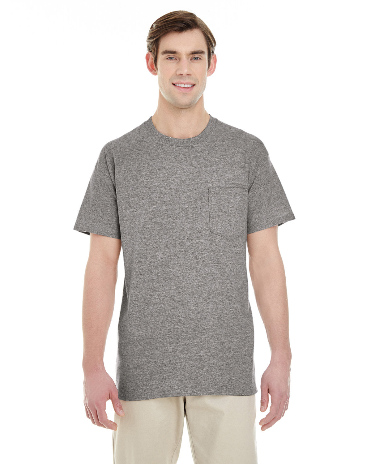 Gildan G530: Adult 5.3 oz. Pocket T-Shirt