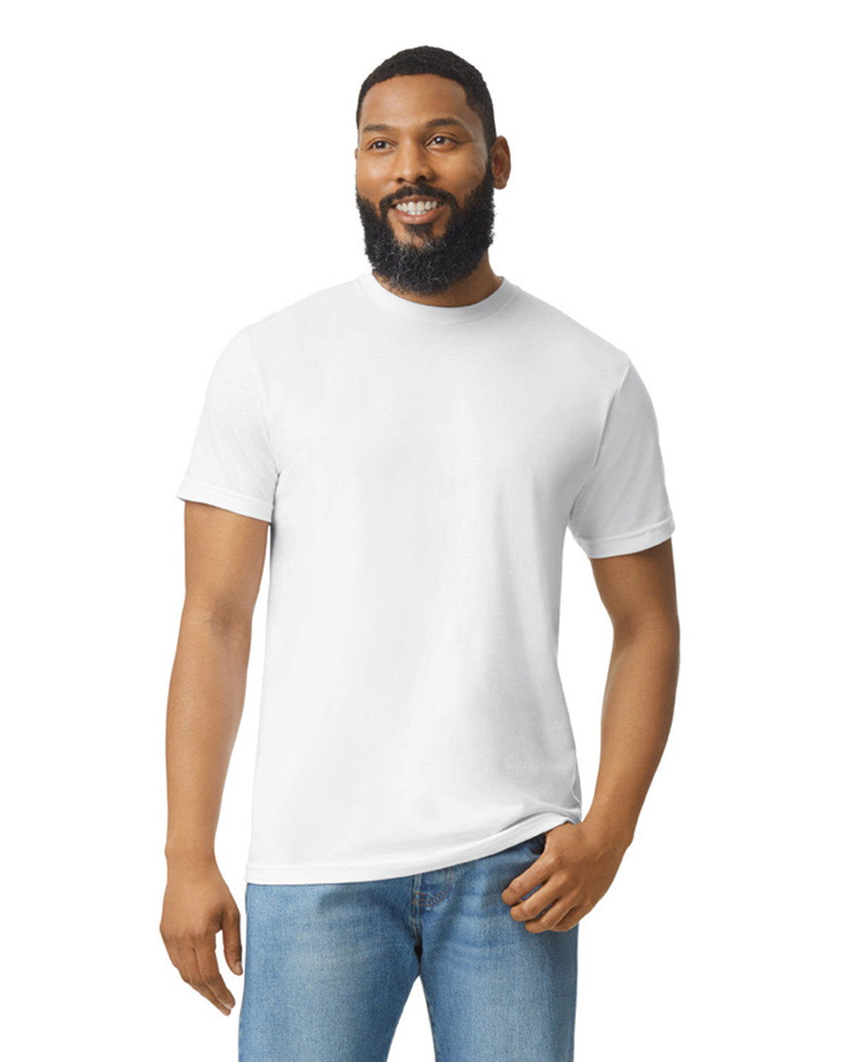 Gildan G670: Men's Softstyle CVC T-Shirt-Bulkthreads.com