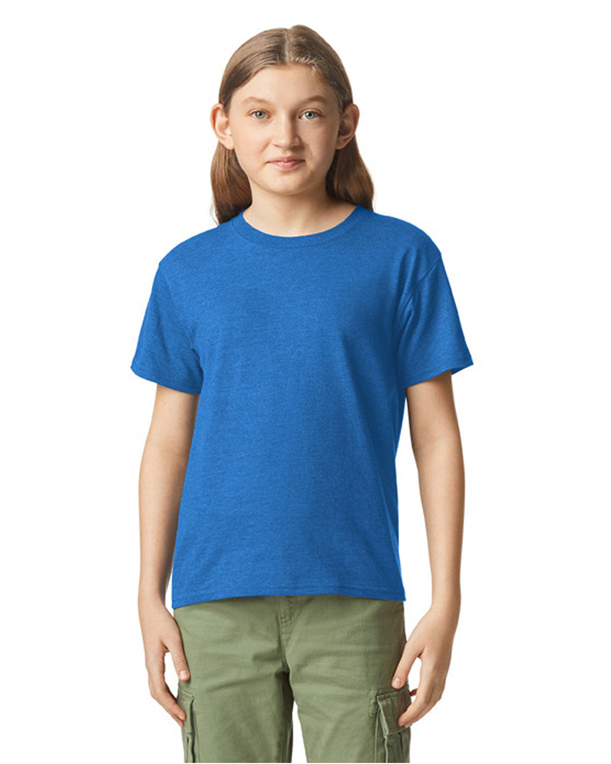 Gildan G670B: Youth Softstyle CVC T-Shirt-Bulkthreads.com