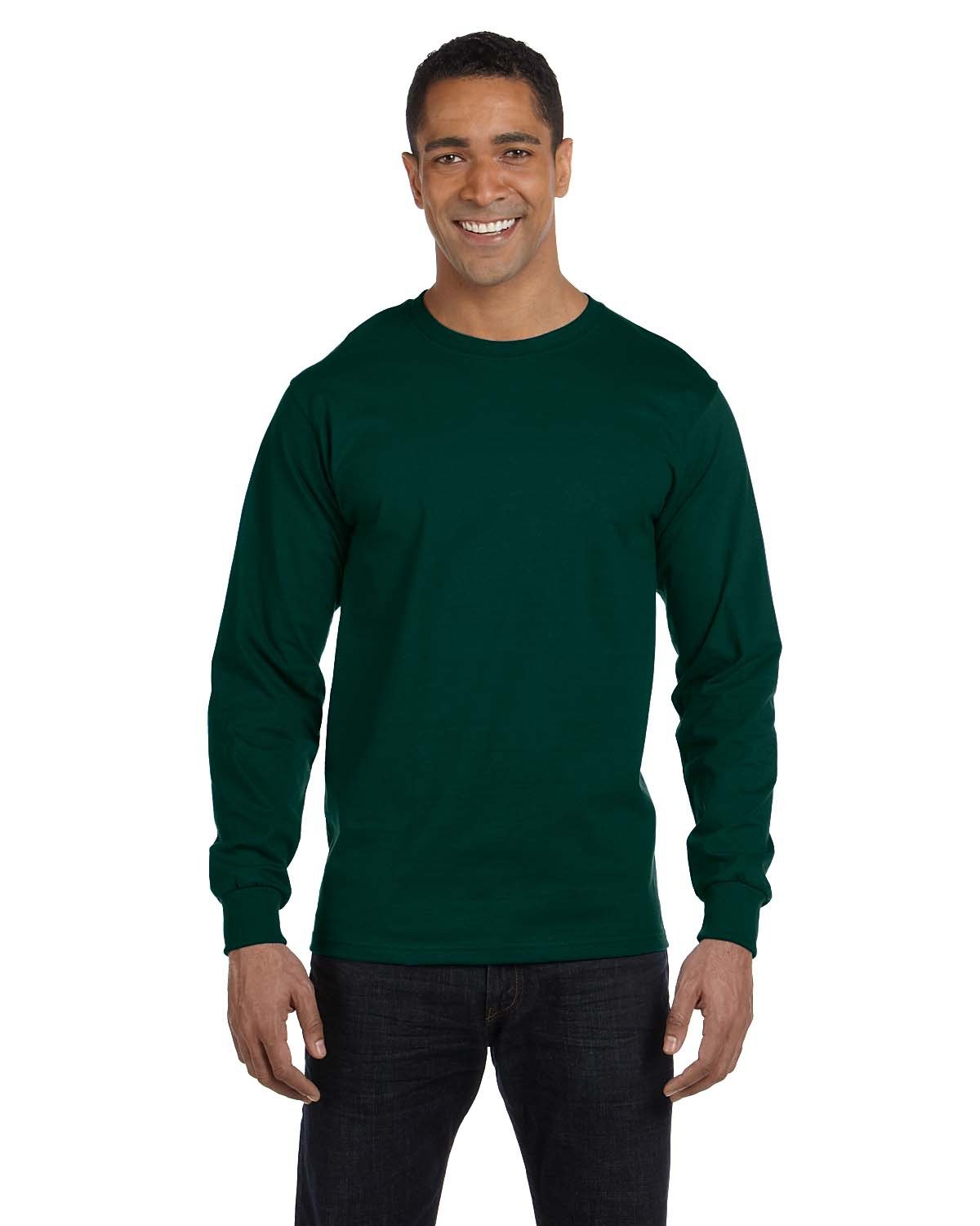 Gildan G840: DryBlend 50 Cotton/50 Poly Long Sleeve T-Shirt