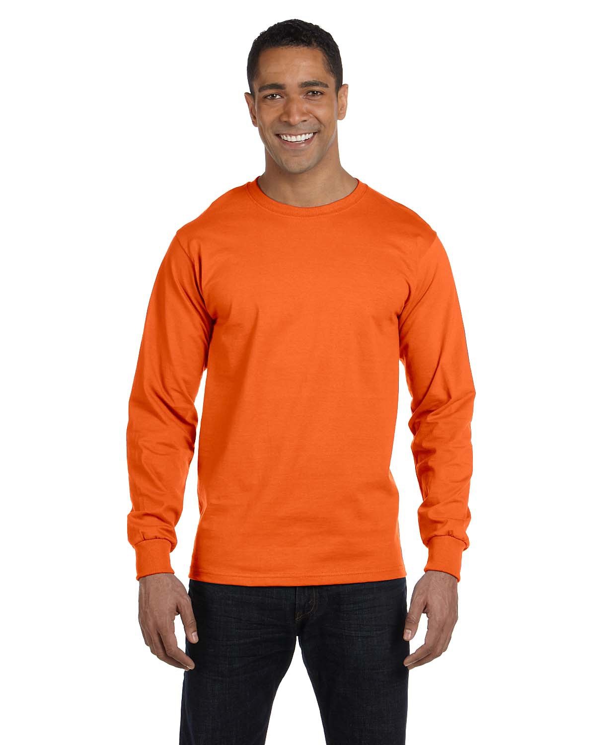 Gildan G840: DryBlend 50 Cotton/50 Poly Long Sleeve T-Shirt