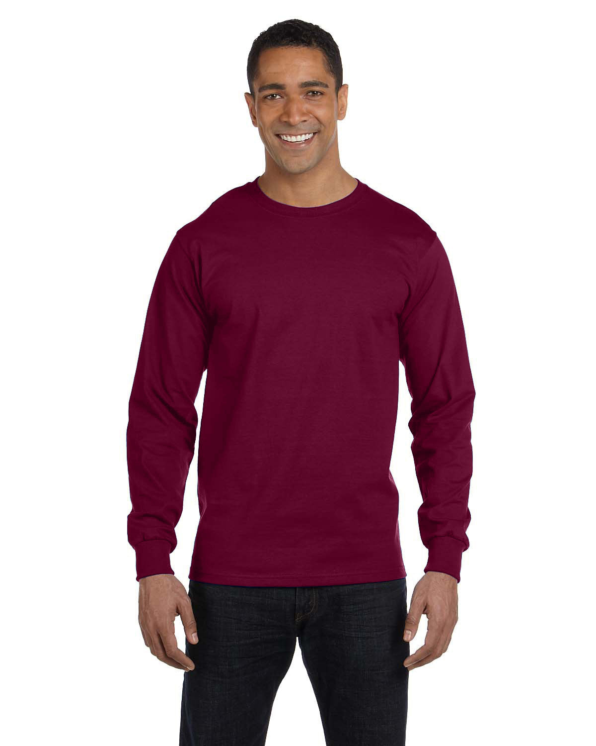Gildan G840: DryBlend 50 Cotton/50 Poly Long Sleeve T-Shirt