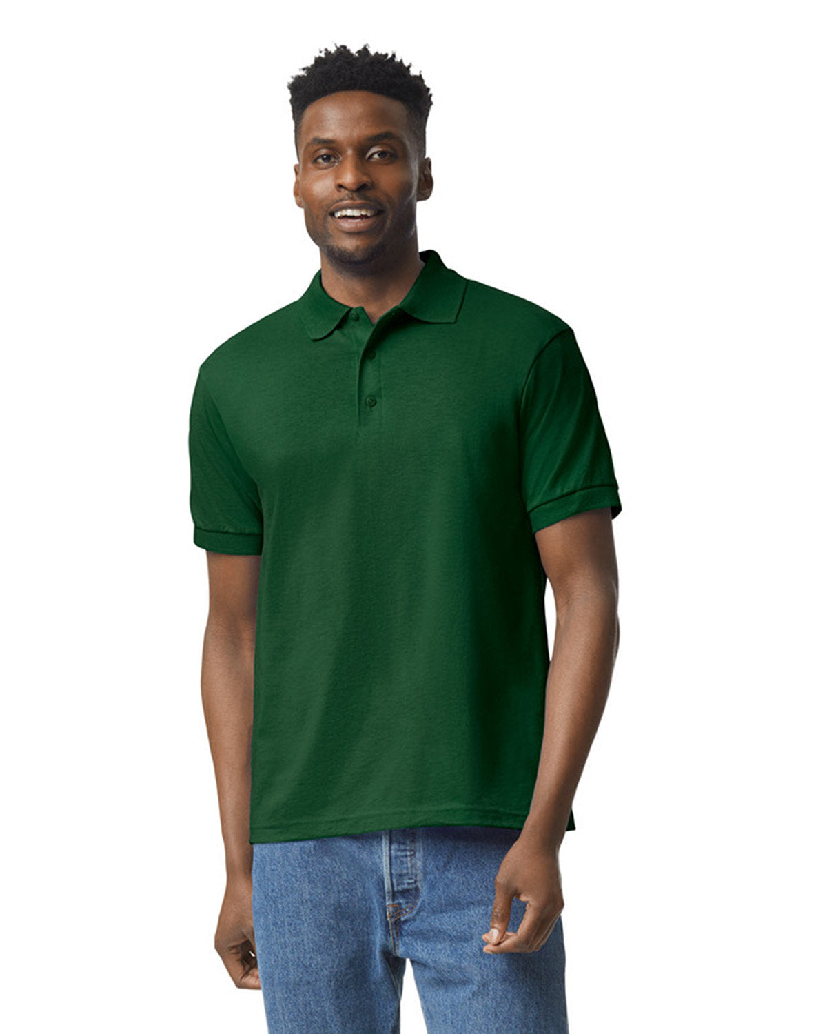 Gildan G880: Adult 50/50 Jersey Polo