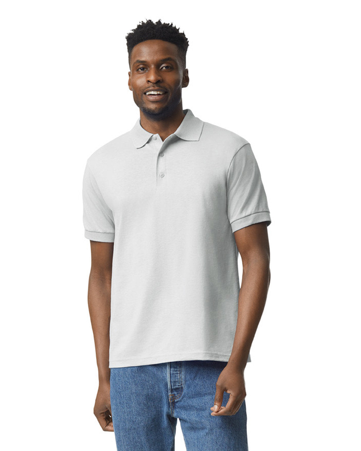 Gildan G880: Adult 50/50 Jersey Polo