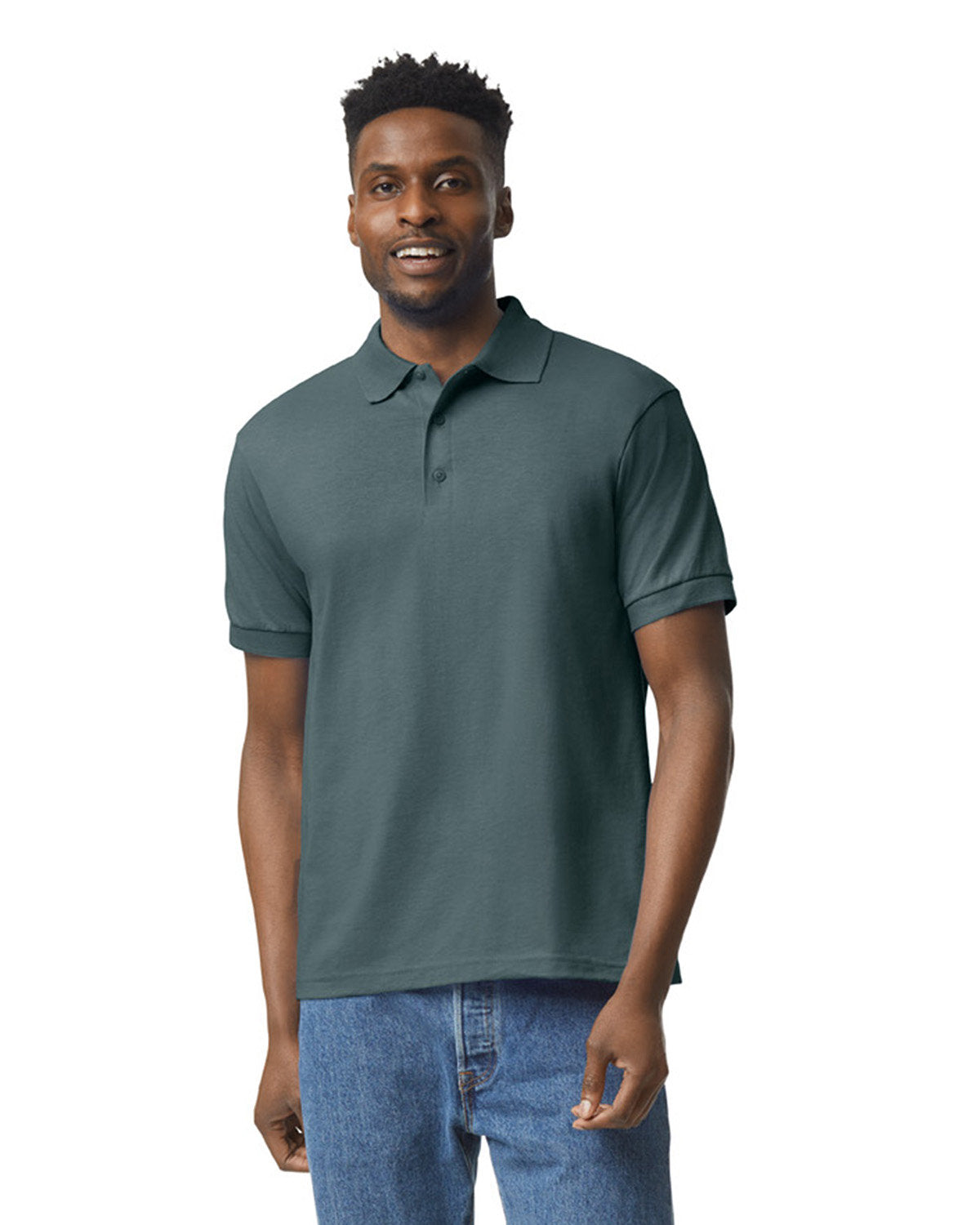 Gildan G880: Adult 50/50 Jersey Polo