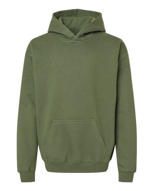 Gildan 11668 SF500B: Youth Softstyle Midweight Hooded Sweatshirt